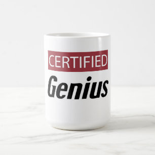Certified Genius Coffee Mug