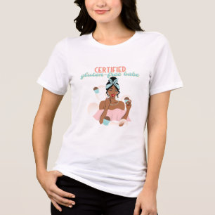 Certified Gluten-Free Babe Gluten Free Tri-Blend Shirt