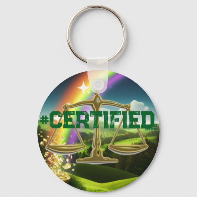 #CERTIFIED Keychain (Front)