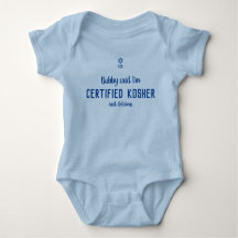 Certified Kosher & Delicious COR Baby Bodysuit