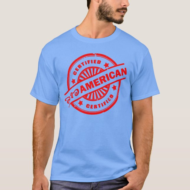 Certified: Lao American3 T-Shirt (Front)
