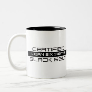 Certified Lean Six Sigma Black Belt 11oz Two-Tone Coffee Mug