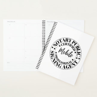 Certified Mobile Notary Professional Planner