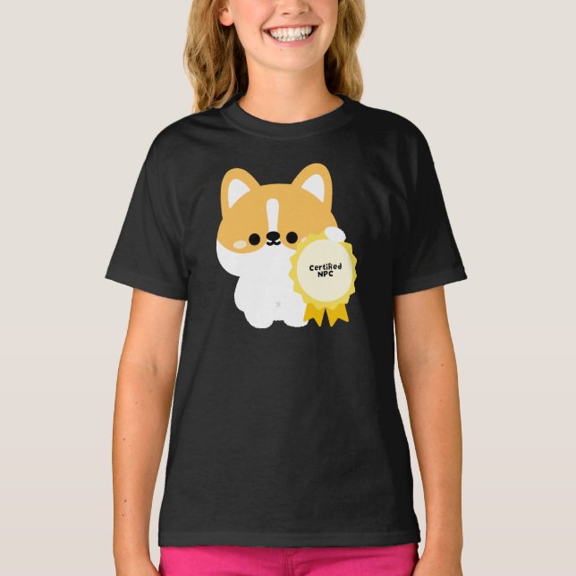 Certified NPC Corgi T-Shirt (Front)
