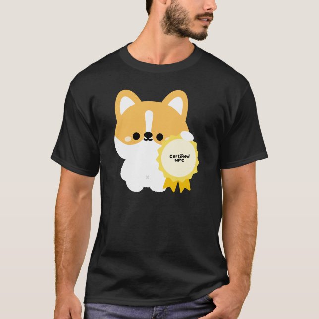 Certified NPC Corgi T-Shirt (Front)