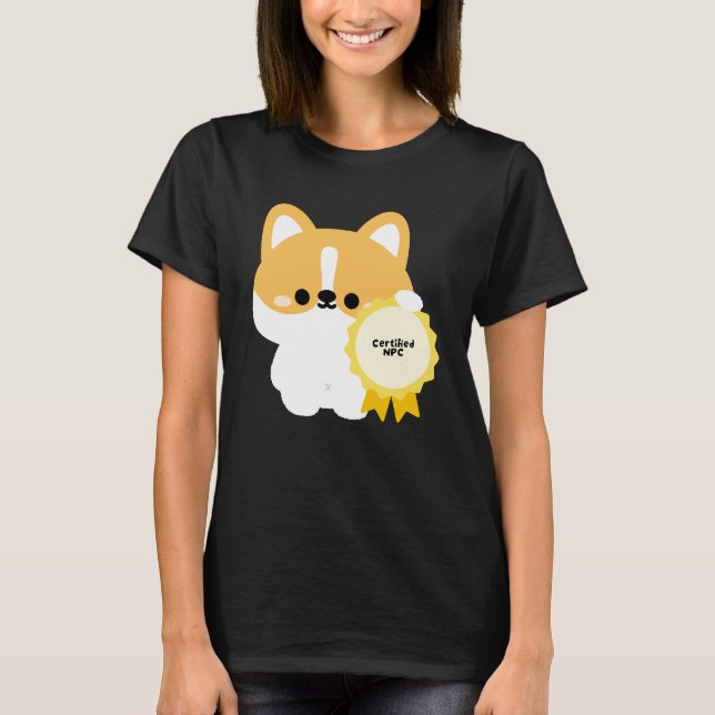 Certified NPC Corgi T-Shirt (Front)