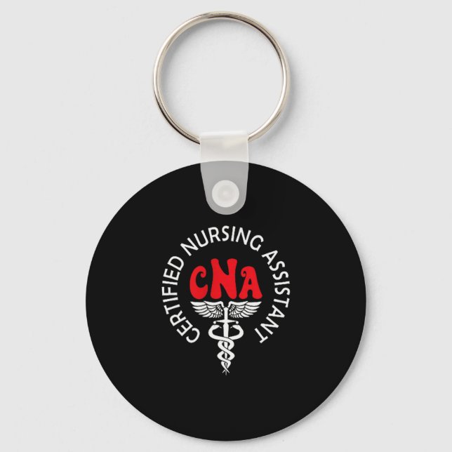 Certified Nurse Istant Certified Nursing Istant Cn Keychain (Front)