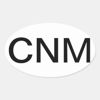 Certified Nurse Midwife Oval Sticker