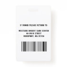 Certified Nursing Assistant CNA ID Photo Badge