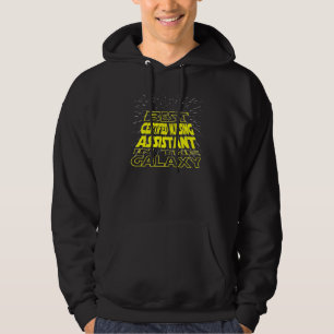 Certified Nursing Assistant Cool Galaxy Job Hoodie