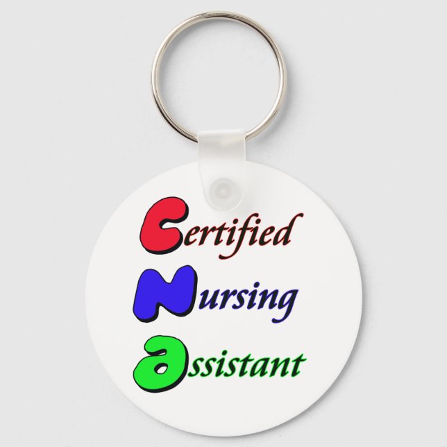 CERTIFIED NURSING ASSISTANT KEYCHAIN (Front)