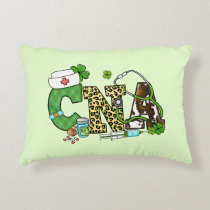 Certified Nursing Assistant St. Patrick's Accent Pillow