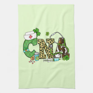 Certified Nursing Assistant St. Patrick's Kitchen Towel