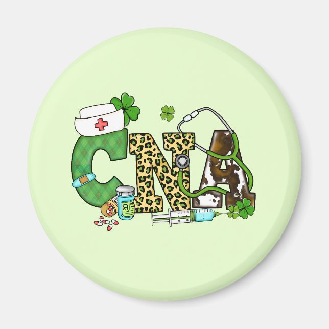 Certified Nursing Assistant St. Patrick's Magnet (Front)