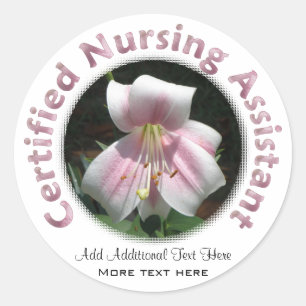 Certified Nursing Assistant Stickers