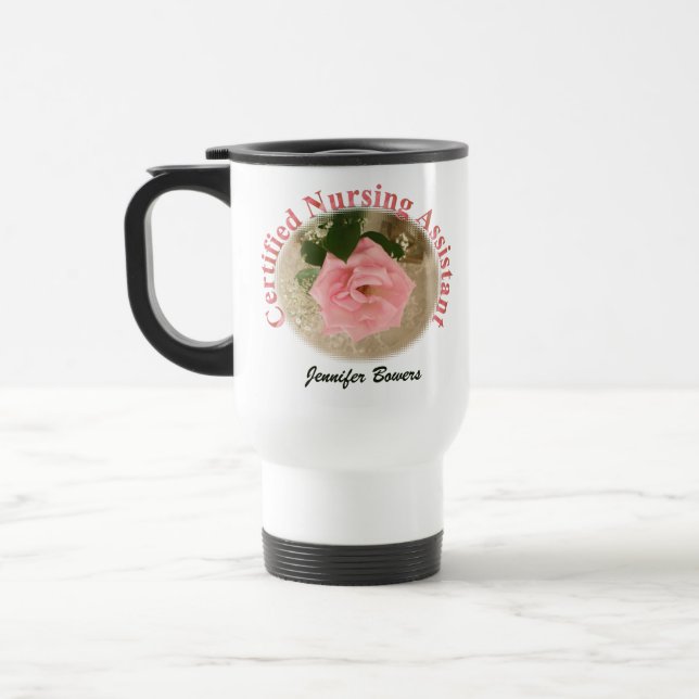 Certified Nursing Assistant Travel Mug (Left)