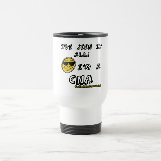 Certified Nursing Assistant Travel Mug (Center)