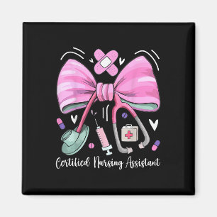 Certified Nursing Istant Cna Stethoscope Coquette Magnet