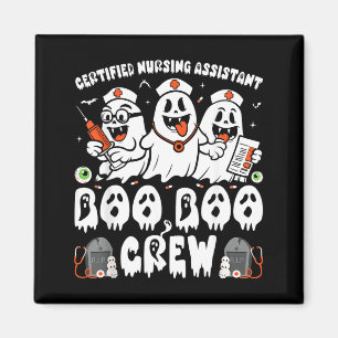 Certified Nursing istant Halloween Ghost CNA Magnet