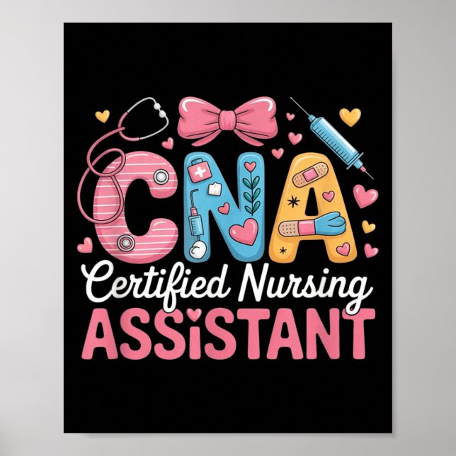 Certified Nursing istant Nurse Aide Nurse istant Poster (Front)