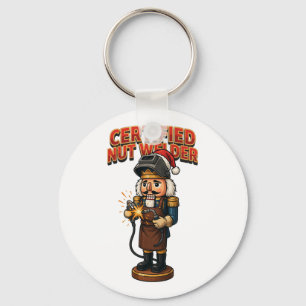 Certified Nutcracker Welder Holiday Professional Keychain