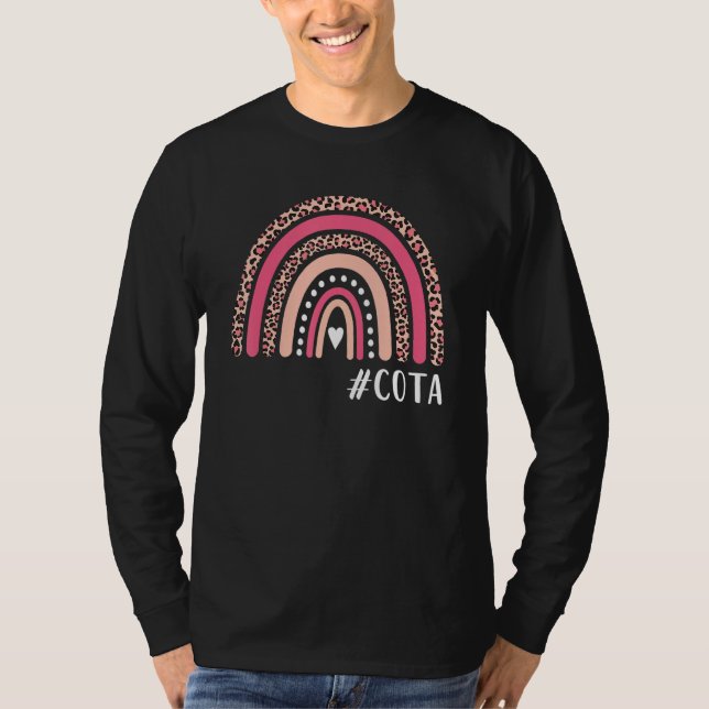 Certified Occupational Therapy Assistant Rainbow C T-Shirt (Front)