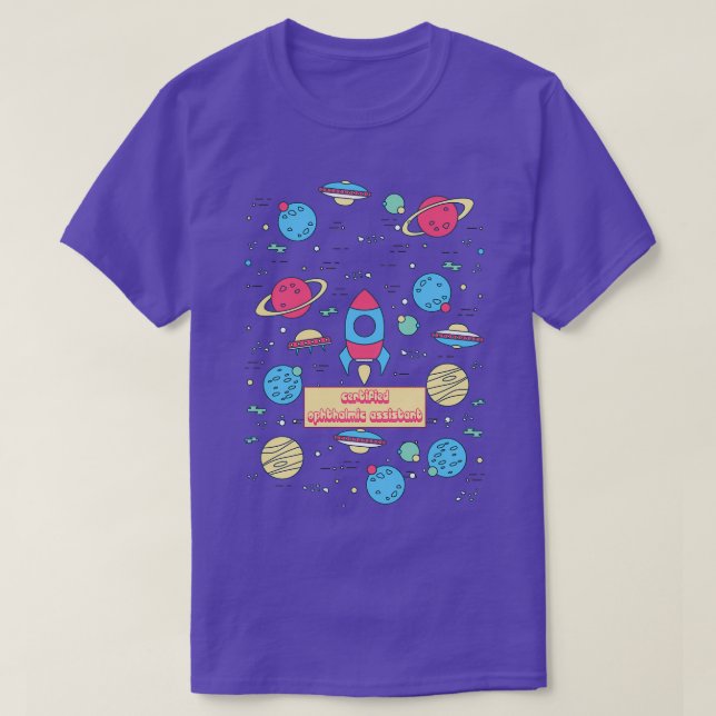 CERTIFIED OPHTHALMIC ASSISTANT T-Shirt (Design Front)