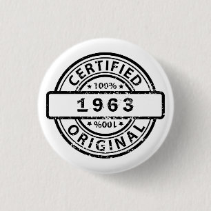 Certified Original customizable 1 Inch Round Button
