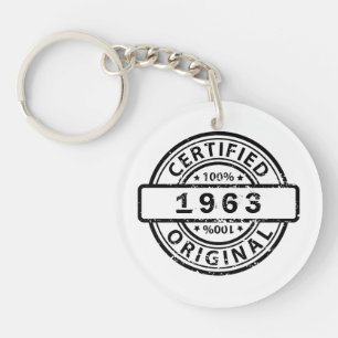 Certified Original customizable Keychain