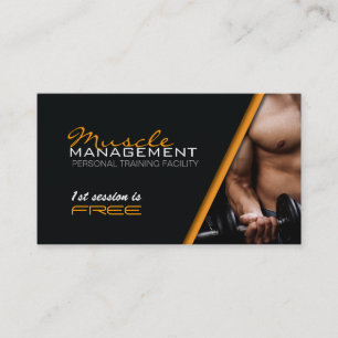 Certified Personal Trainer Business Card