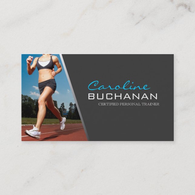 Certified Personal Trainer Business Card (Front)