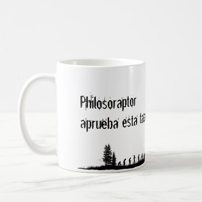 Certified Philosoraptor Cup (Left)