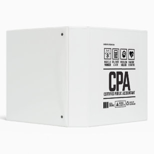 certified public accountant-CPA Binder
