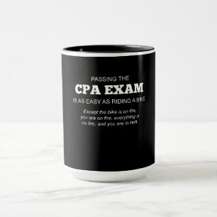 Certified Public Accountant CPA Exam Gift Mug