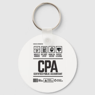 certified public accountant-CPA Keychain