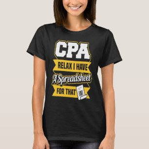 Certified Public Accountant T-Shirt