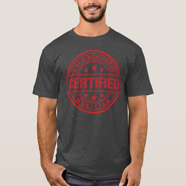 Certified SAM Emblem (Pick a colour) Dark T-shirt (Front)