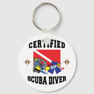 Certified SCUBA Diver Keychain
