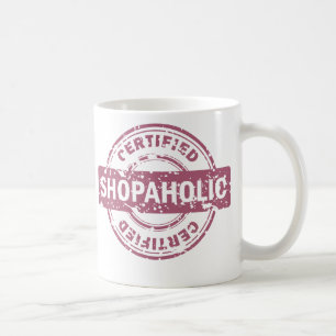 Certified Shopaholic Mug