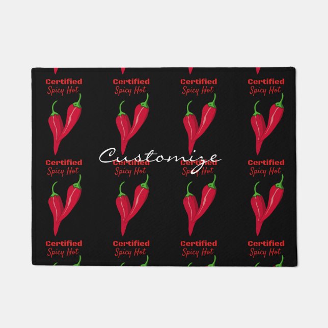 Certified Spicy Hot Thunder_Cove Doormat (Front)