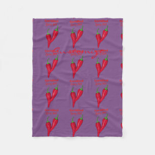 Certified Spicy Hot Thunder_Cove Fleece Blanket
