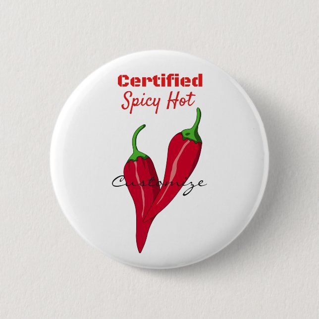 Certified Spicy Thunder_Cove 2 Inch Round Button (Front)