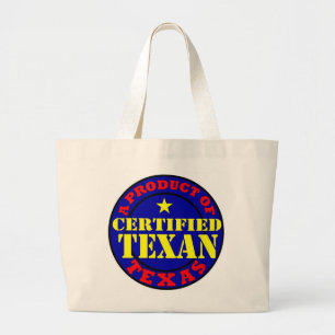 CERTIFIED TEXAN LARGE TOTE BAG