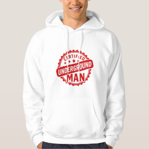 Certified Underground Man Fyodor Dostoevsky Mug Hoodie