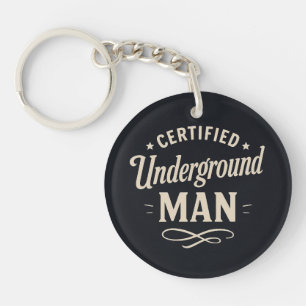 Certified Underground Man Fyodor Dostoevsky Mug Keychain