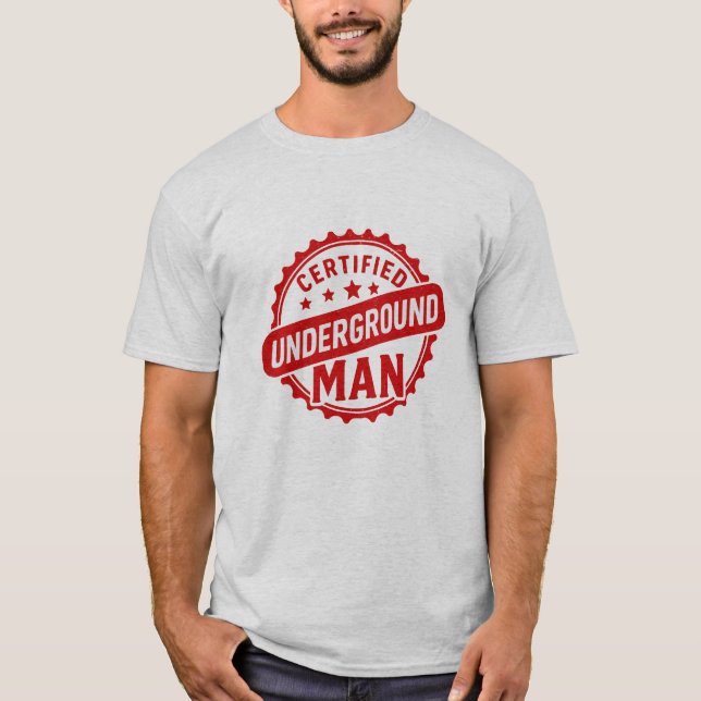 Certified Underground Man Fyodor Dostoevsky Mug T-Shirt (Front)