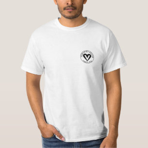 Certified Vegan Cotton Shirt w/ Vegan on Back