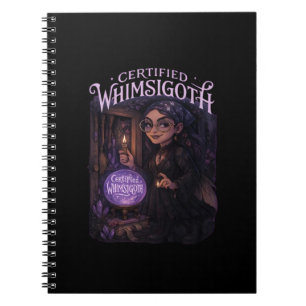 Certified Whimsigoth Witch Broom Closet Classic Notebook