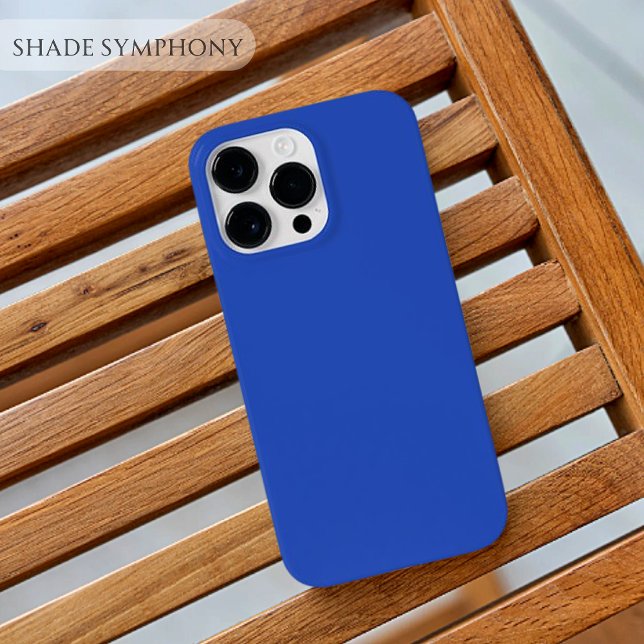 Cerulean Blue One of Best Solid Blue Shades For Case-Mate iPhone Case (Solid Plain Blue samsung iphone back cases )