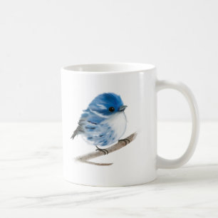 Cerulean Blue Warbler Bird Mugs
